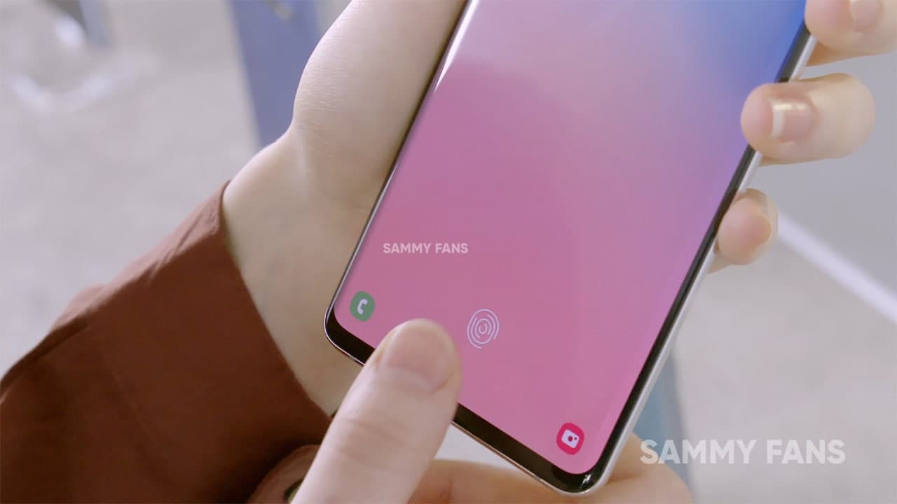 Samsung fingerprint