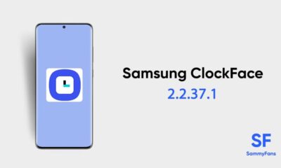 Samsung Clockface update