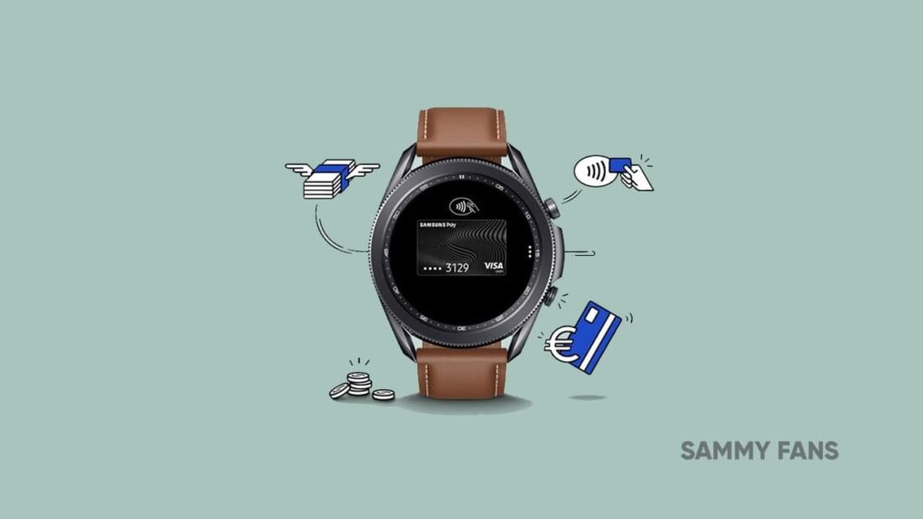 Samsung Galaxy Watch payments