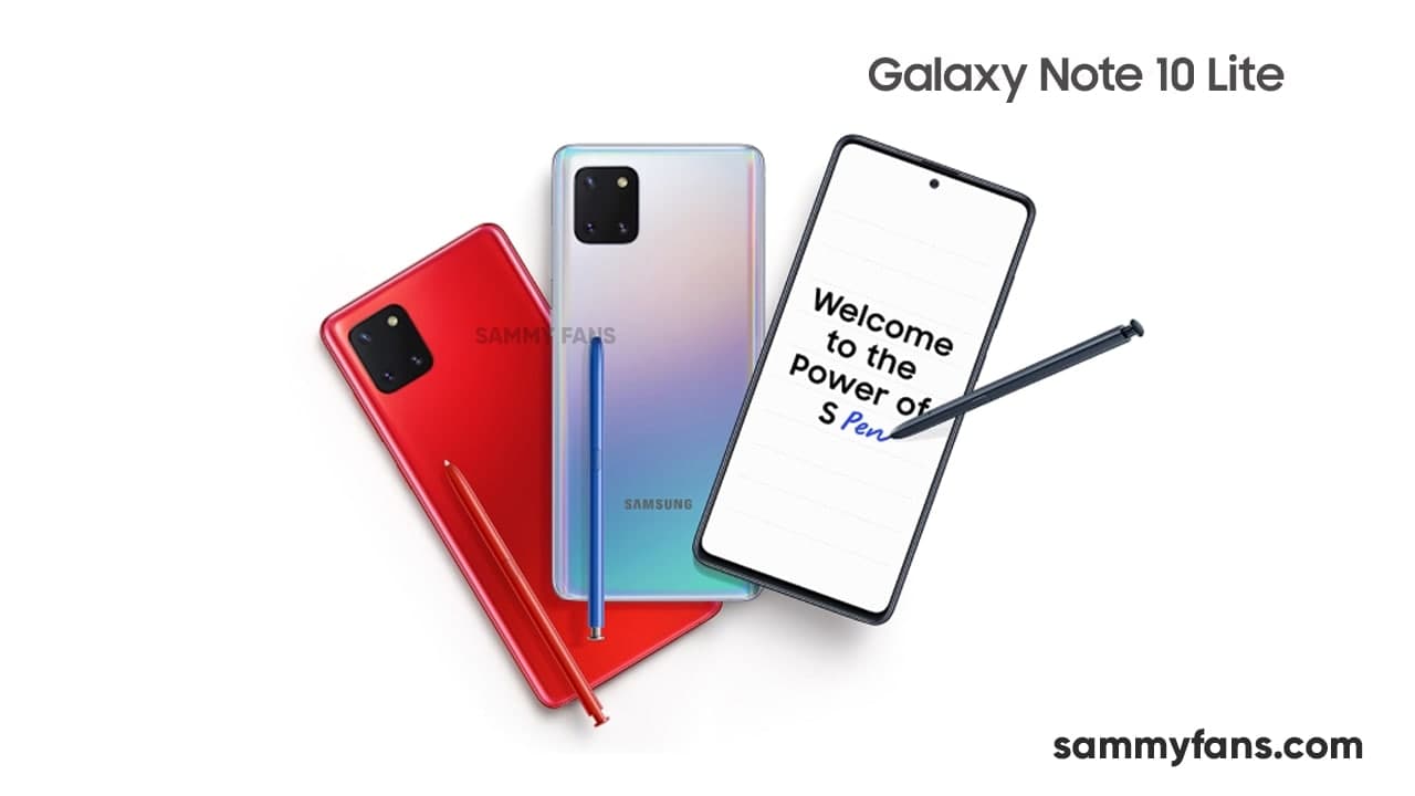 Samsung Galaxy Note 10 Lite gets massive update in October 2023 [1.3GB] -  Sammy Fans