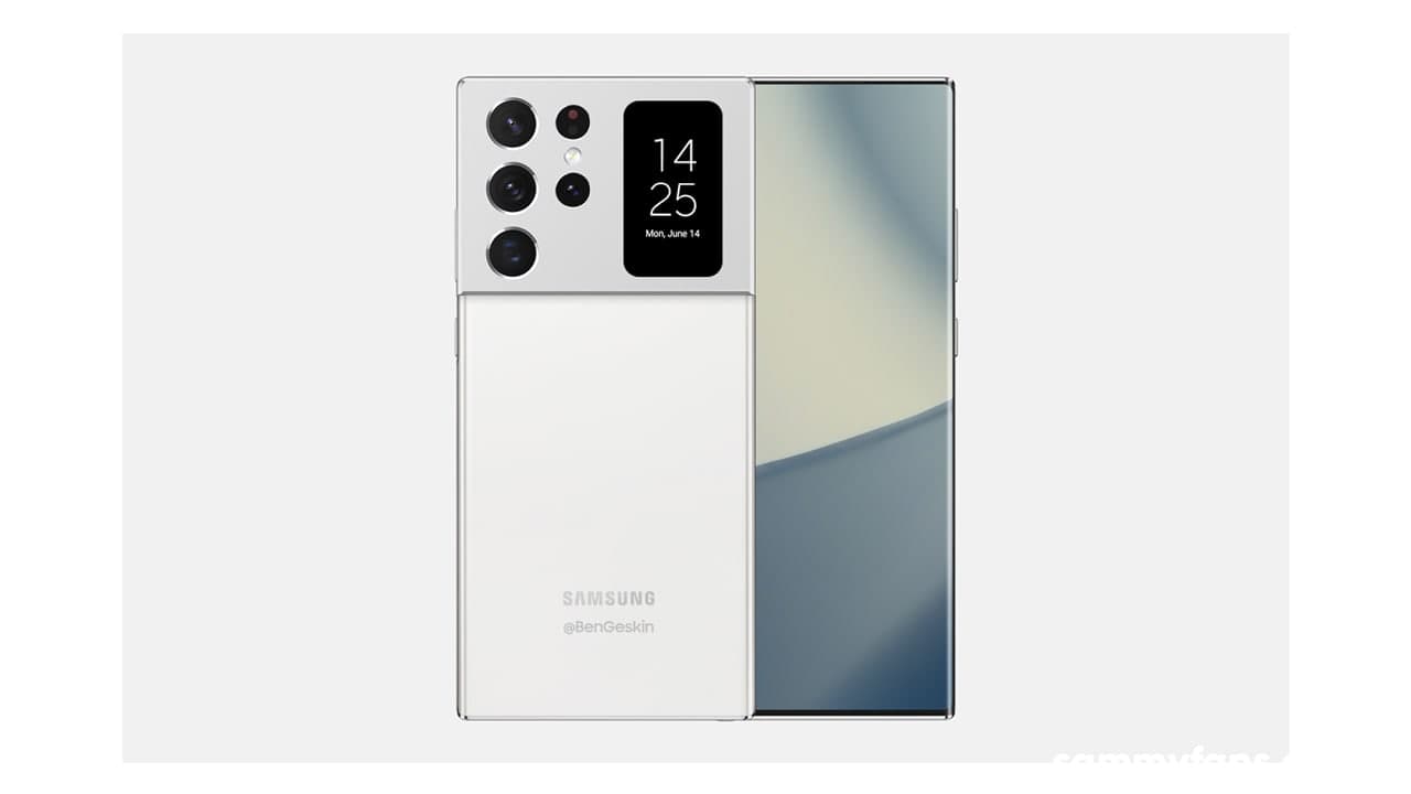 Samsung Galaxy Note 22 Render