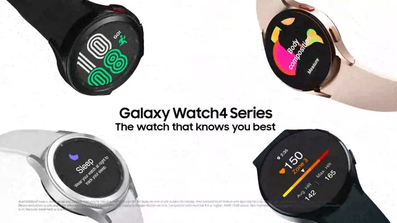 Galaxy Watch 4 Classic Marketing Material