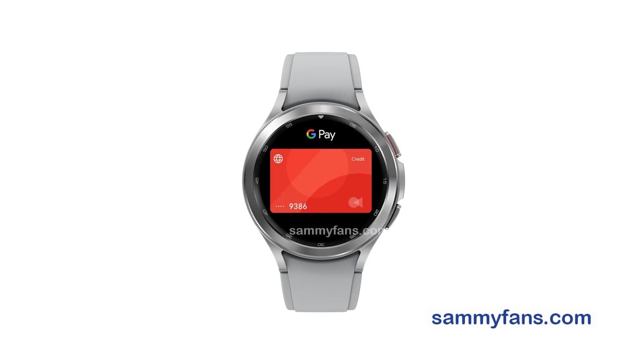 Galaxy Watch 4 Google Pay