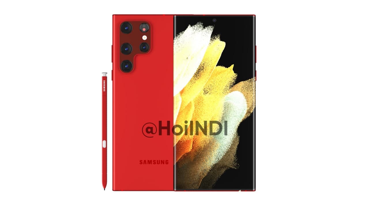 Samsung Galaxy S22 Ultra Dark Red