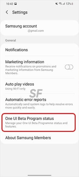 One UI 4 Beta Program Status