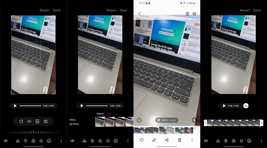 One UI 4.0 Tip: How to edit videos on Samsung phones? - Sammy Fans