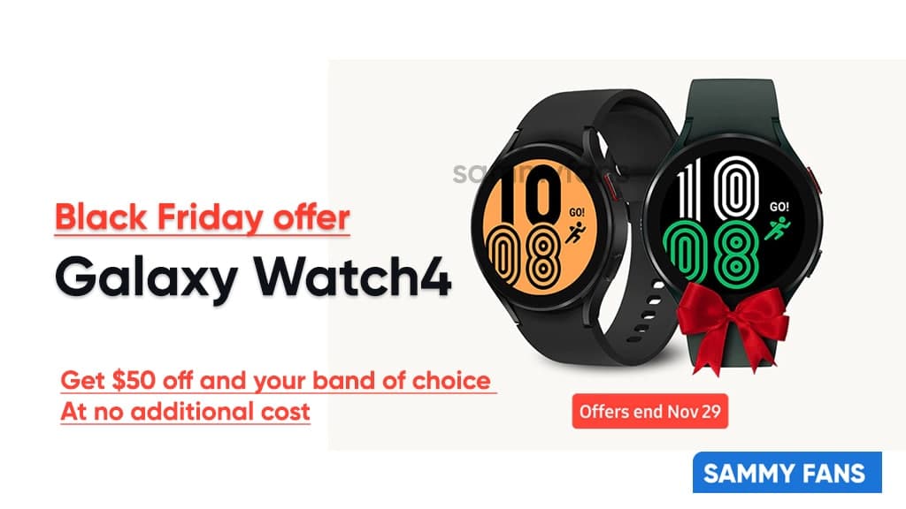 Galaxy Watch4 Black Friday offer