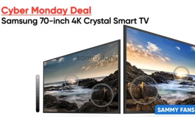 Samsung 4K Crystal TV Cyber Monday Deal