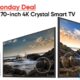 Samsung 4K Crystal TV Cyber Monday Deal