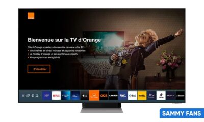 Samsung Orange TV application