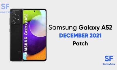 Samsung Galaxy A52 December 2021 Security Update