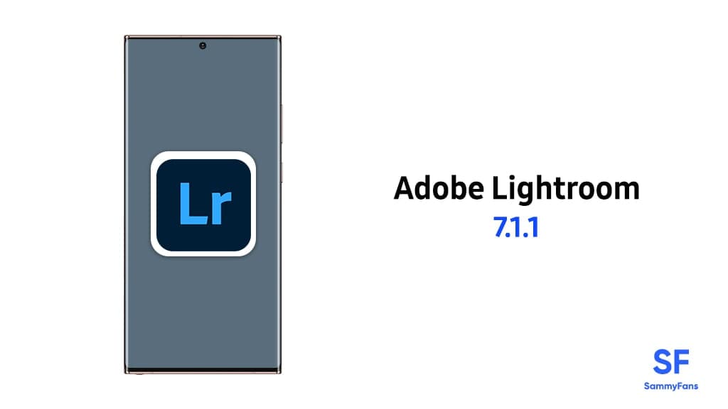 Adobe Lightroom update