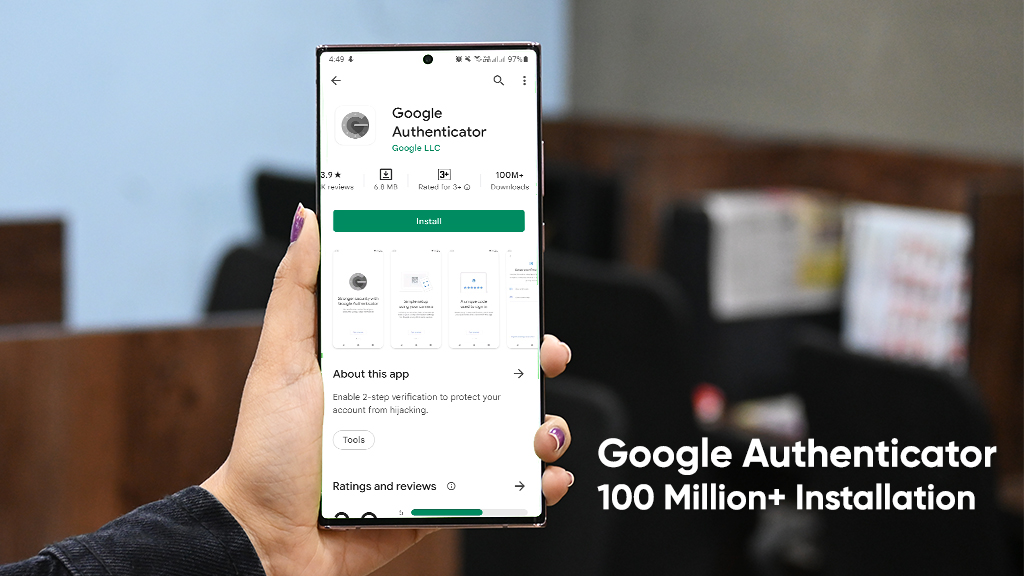 Google Authenticator 100M download