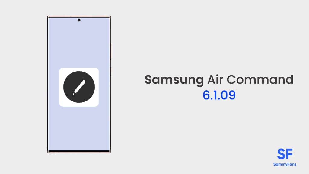 Samsung Air command app update