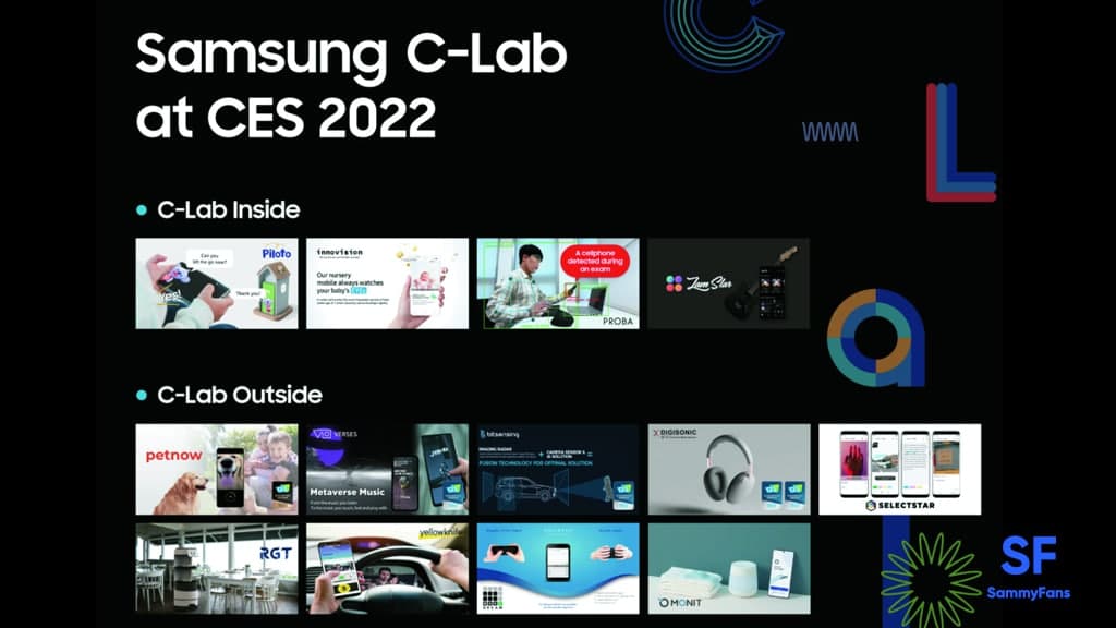 Samsung C-Lab program at CES 2022
