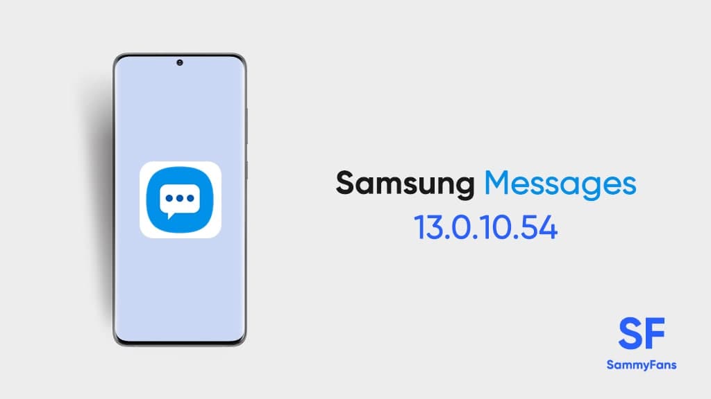 Samsung Messages update