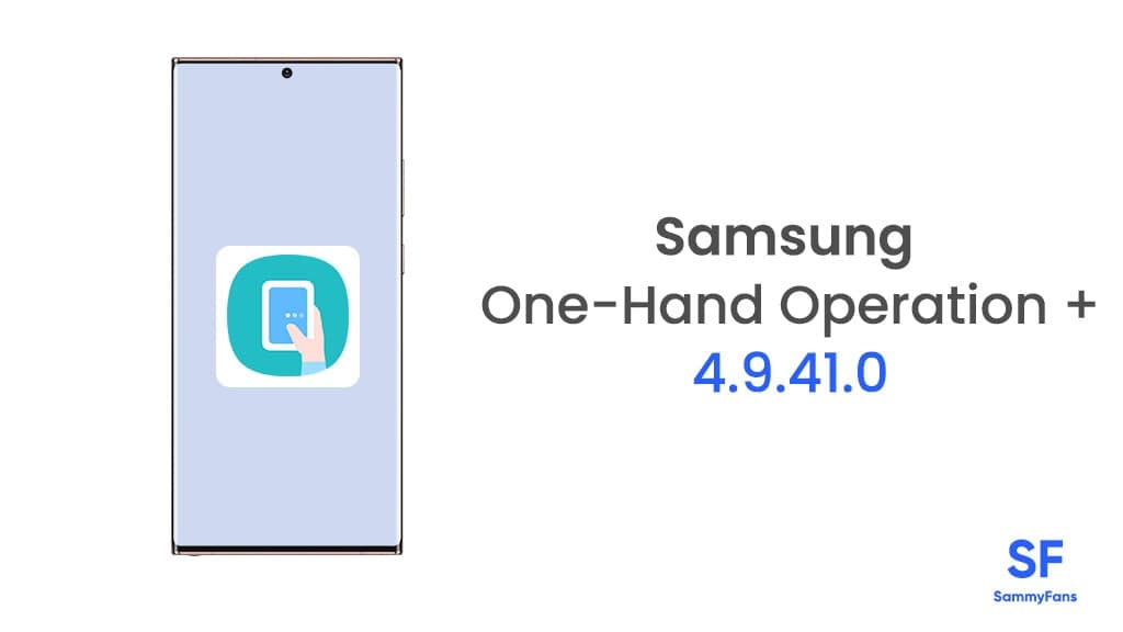 Samsung One Hand Operation + update