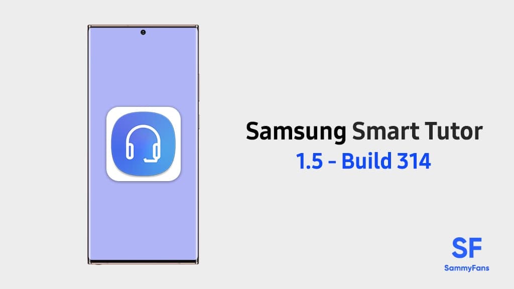 Samsung Smart Tutor update