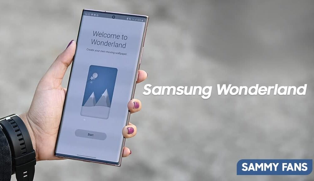 One UI 4 Tip: How to set stunning wallpaper with Samsung Wonderland app? -  Sammy Fans