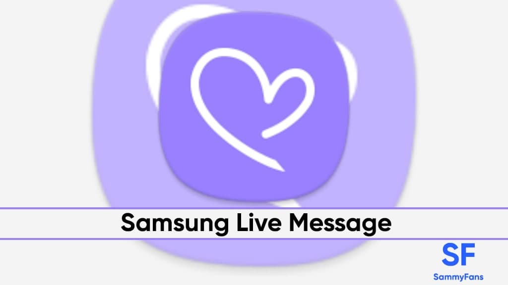 Samsung Live Message 6.1.00 update