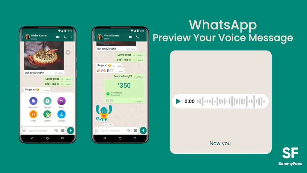 WhatsApp Voice Message