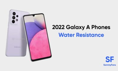 Galaxy A Water Resistance