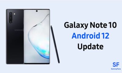 Samsung Galaxy Note 10 Android 12