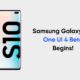 Galaxy S10 One UI 4 Beta