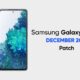 samsung galaxy s20 fe december 2021 security update