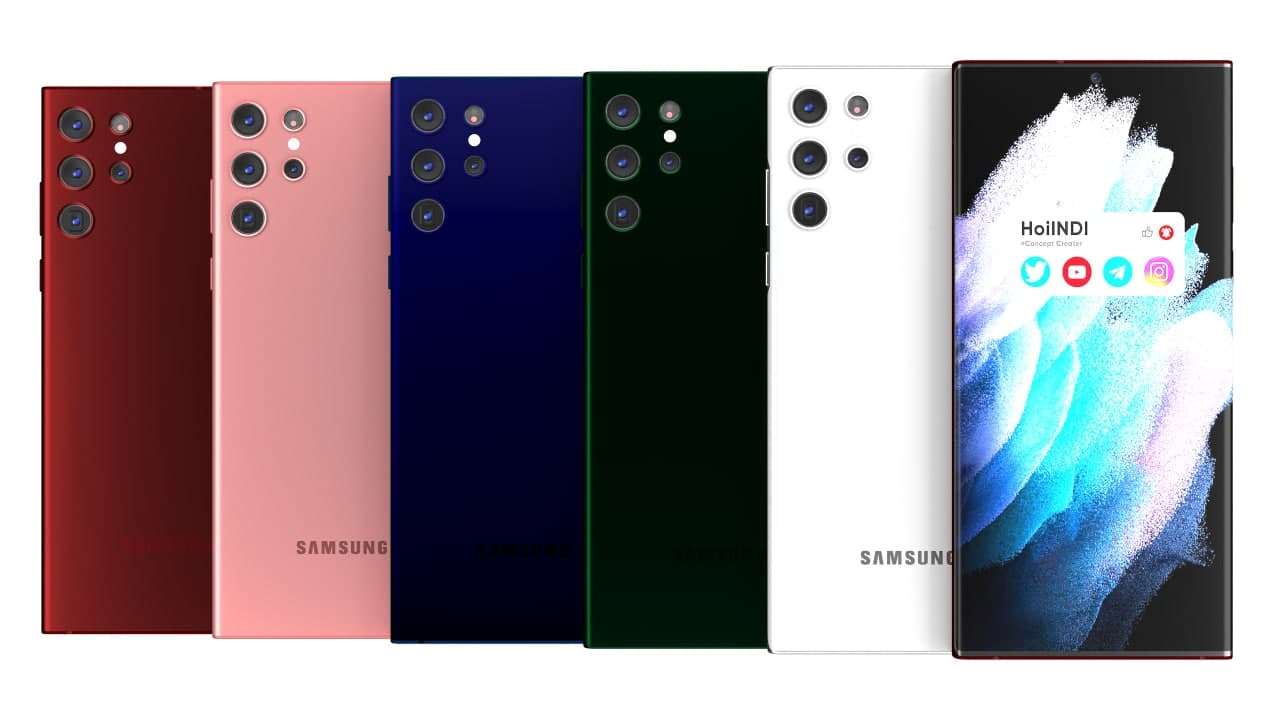 Samsung Galaxy S22 Ultra Concept