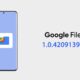 Google Files update