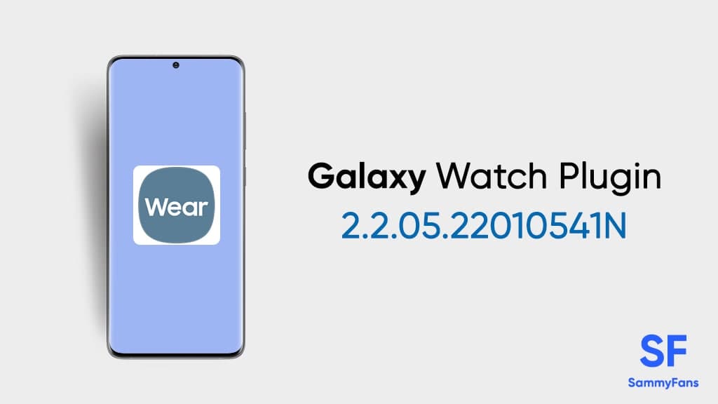Samsung Galaxy Watch Plugin 2.2.05.22010541N update