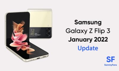 Samsung Galaxy Z Flip 3 January 2022 update