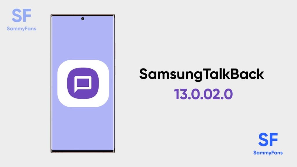 Samsung TalkBack Update