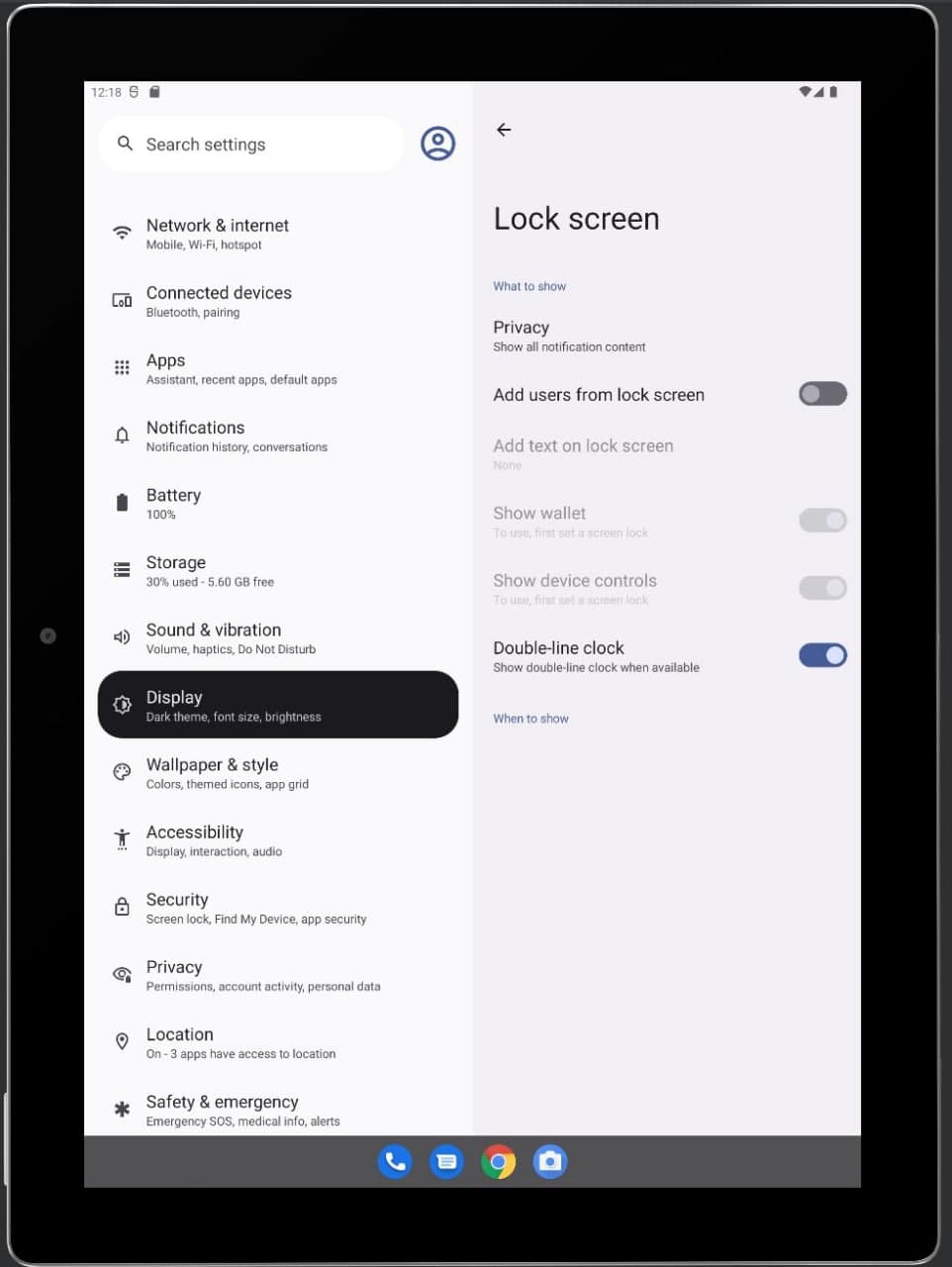 Android 12L Beta 2 features