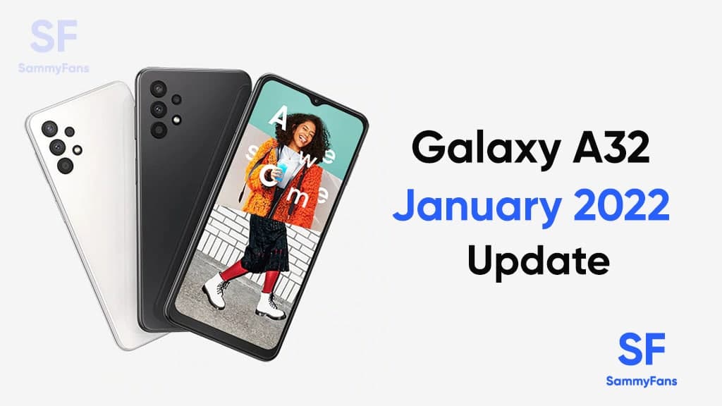 Samsung Galaxy A32 January 2022 update