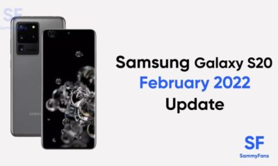 Samsung Galaxy S20 February 2022 update