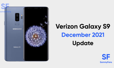Verizon Galaxy S9 December 2021 update
