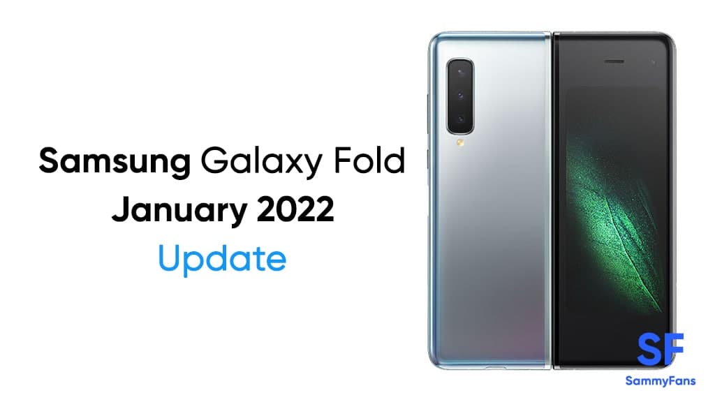 Samsung Galaxy Fold January 2022 Update