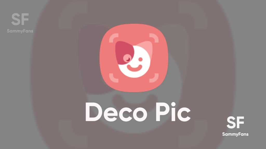 Samsung Deco Pic app update