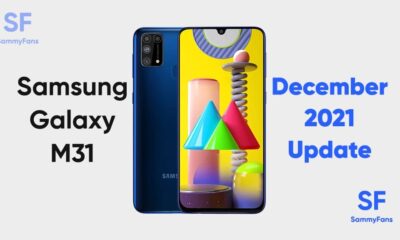Samsung Galaxy M31 December 2021 update