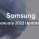 Samsung January 2022 Security updates