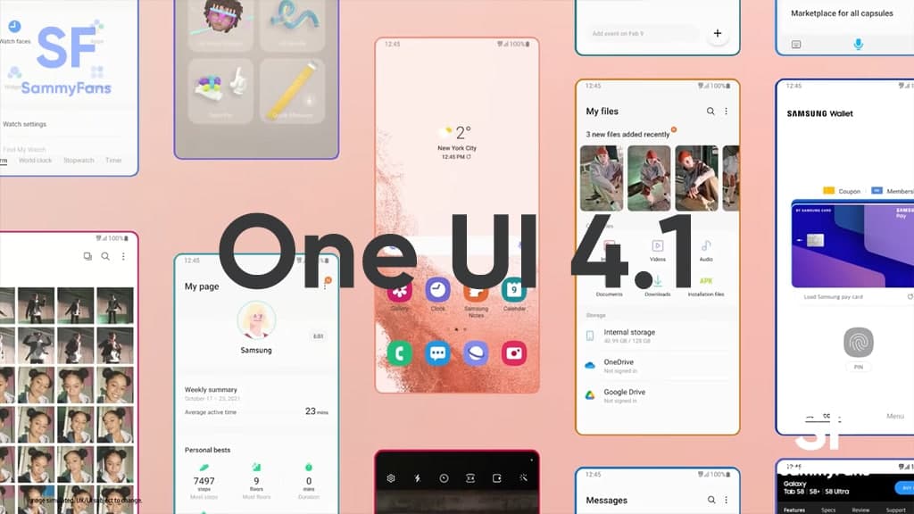 One UI 4.1 | One UI Tab 4