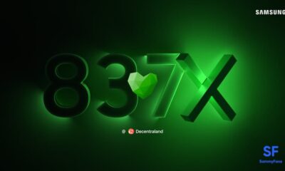 Samsung 837X valentine's Day Green heart