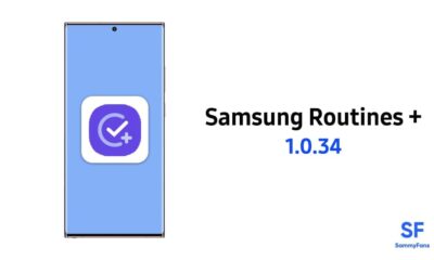 Samsung Routines + app update