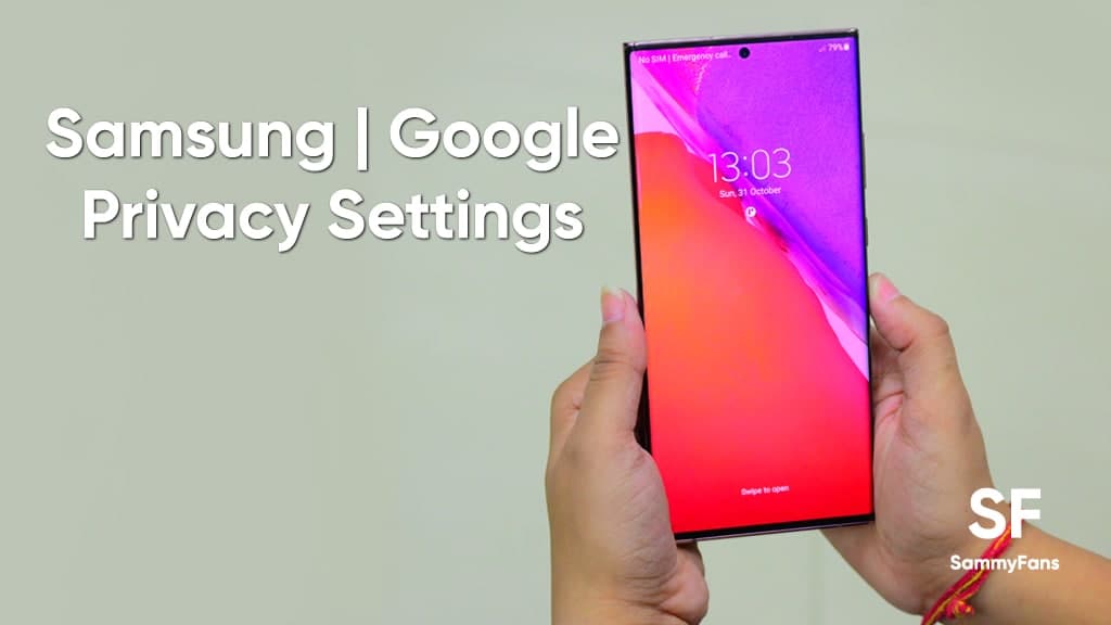 Samsung Privacy Settings