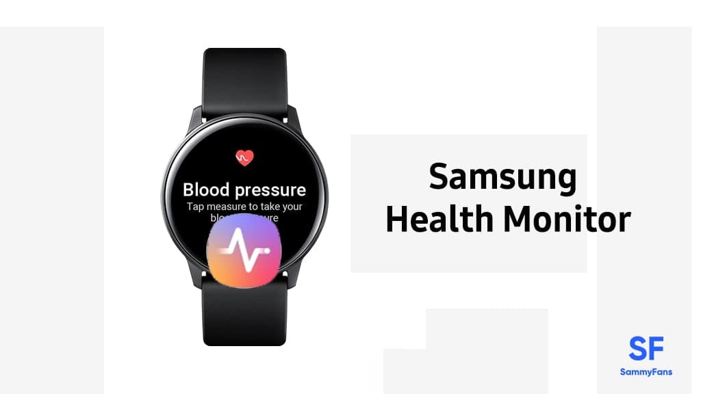 Samsung Health Monitor app