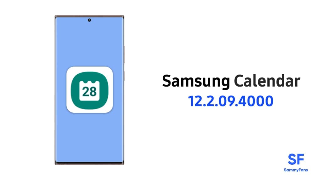 Samsung Calendar App 12 2 09 4000 Update Rolling Out Through Galaxy