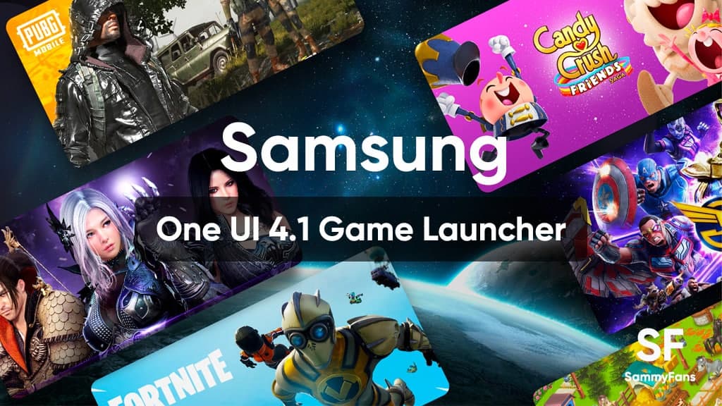 Samsung One UI 4.1 Game Launcher