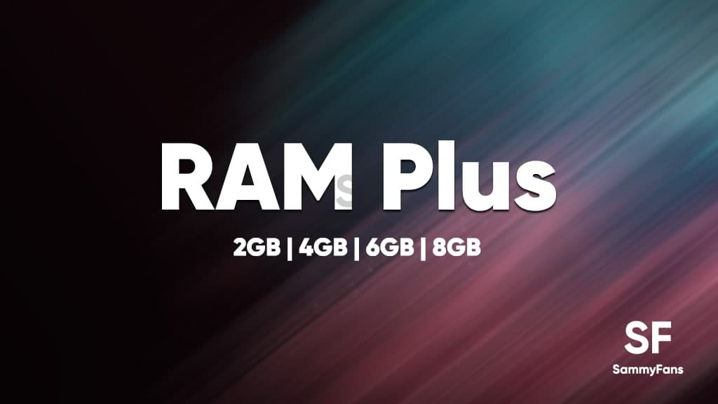 Samsung RAM Plus One UI 4.1